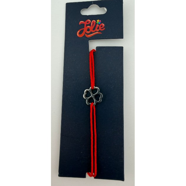 Martisor Bratara Inox Copii, Textil si Inox, Model 32 - vivimall.ro