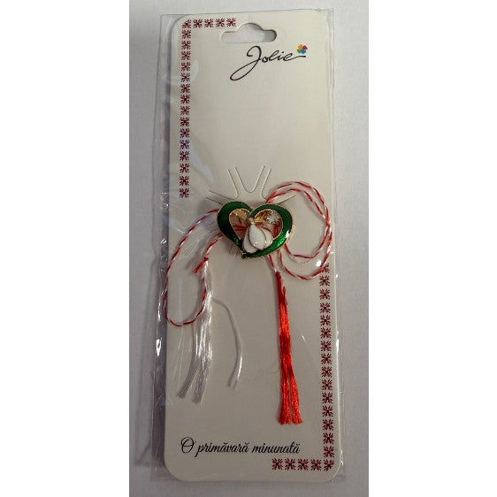 Martisor Brosa Primavara, Material Metal, Ambalaj Carton si Opp, Dimensiune Brosa aproximativ 2 - 3 cm, Model 6