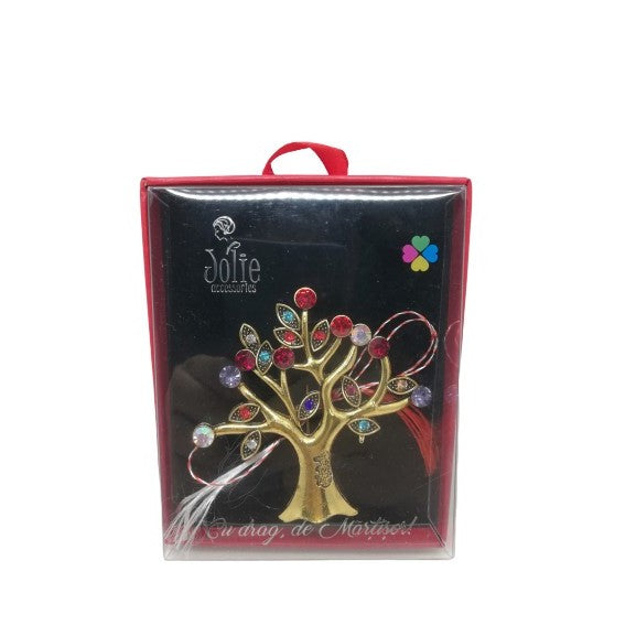 Martisor Brosa VINTAGE V10 Pomul Vietii 8cm x 10cm - vivimall.ro