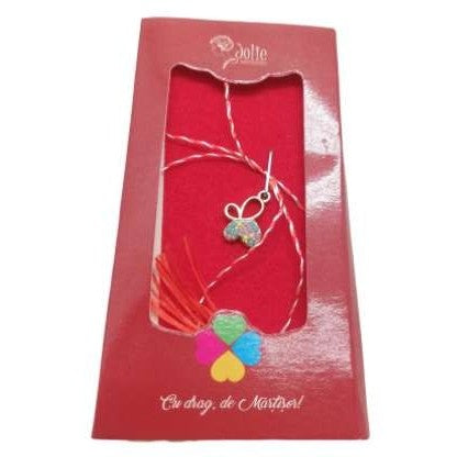 Martisor Pandantiv Fluture V6 5cm x 9.5cm - vivimall.ro