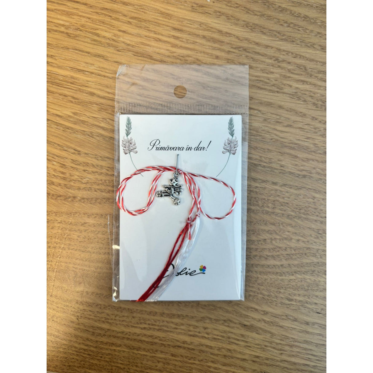 Martisor Traditional, Jolie, Model Hornar, Argintiu - vivimall.ro