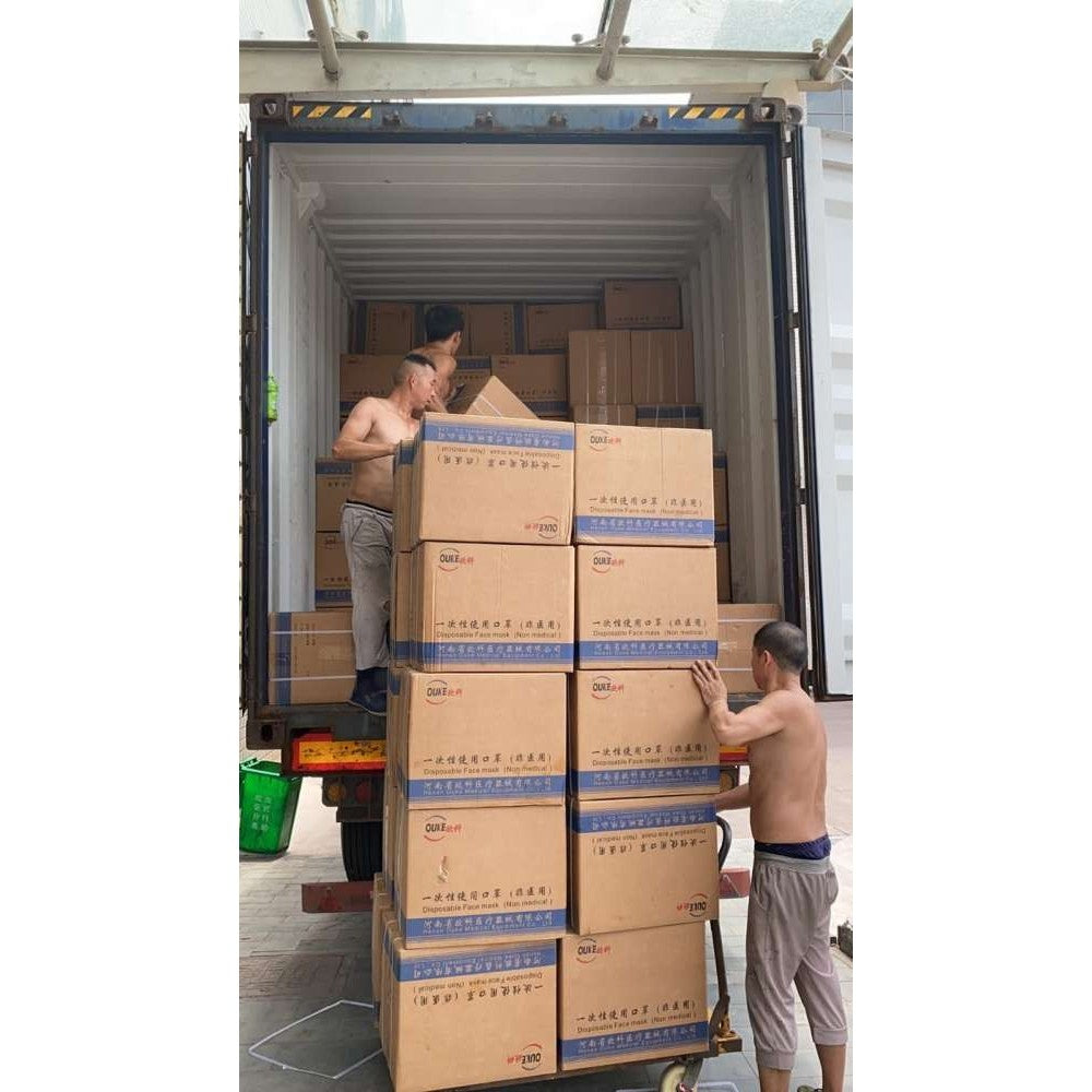 Masca faciala Flippy, 3 straturi si 3 pliuri - 50 bucati - vivimall.ro