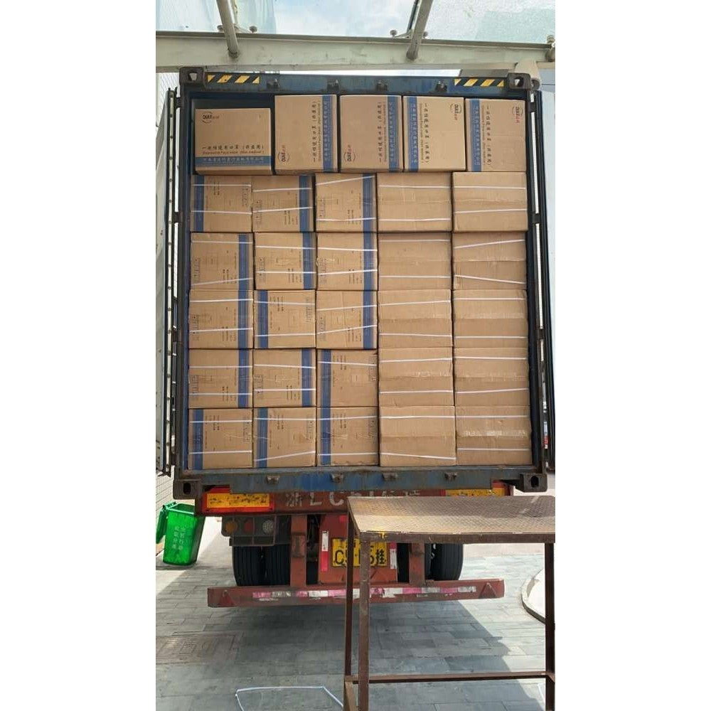 Masca faciala Flippy, 3 straturi si 3 pliuri - 50 bucati - vivimall.ro