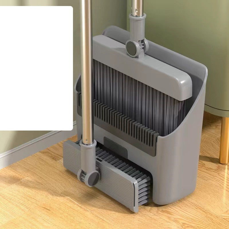 Matura Perie si Faras cu Coada Vivimall, Set 3 in 1, cu Dinti de Pieptene pentru Curatare Matura, rotativ, pliabil, detasabil, Otel inoxidabil si Polipropilena, Gri inchis - vivimall.ro