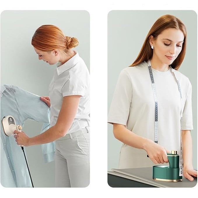 Mini Fier de Calcat, Vivimall, Pliabil si Portabil, Calcare Verticala/Orizonala, cu Abur, 50 ml, 40W, 10.5 x 12 cm, Alb - vivimall.ro