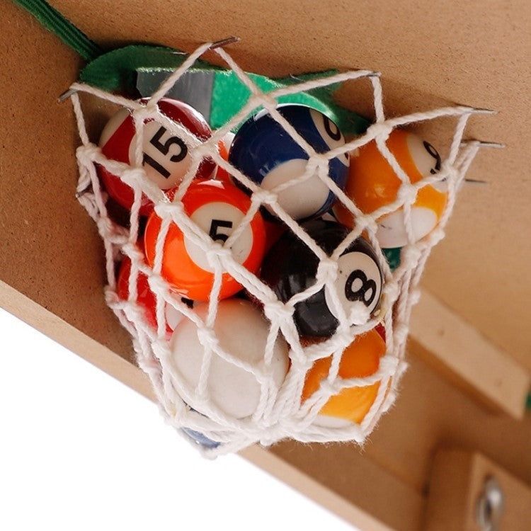 Mini Masa de Biliard pentru Copii, Vivimall, Durabil, Usor de Transportat, 2 Tacuri, 16 Bile, 69x37x60 cm - vivimall.ro