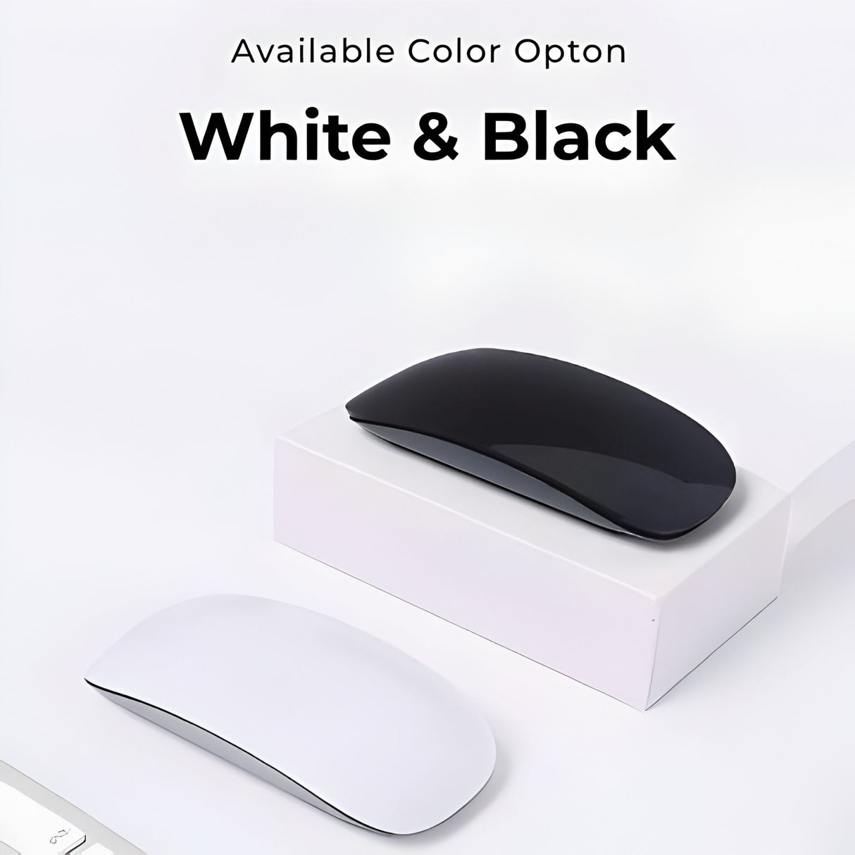 Mouse silențios FLIPPY M103, port de încărcare USB, detaliu inferior