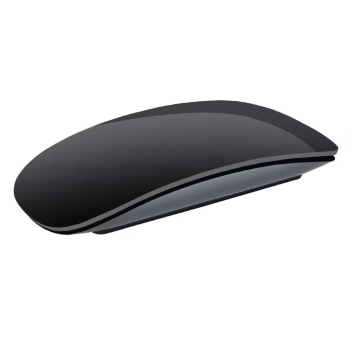 Mouse wireless FLIPPY M103 negru, design ultra subțire, vedere frontală