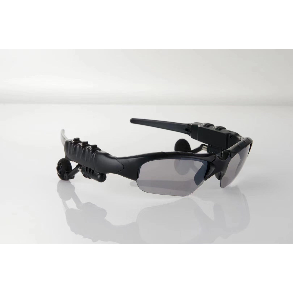 Ochelari de Soare Inteligenti, Vivimall, Lentile Polarizate, Conexiune Bluetooth 5.0, Functie Apelare, Redare Muzicala, Impermeabili IPX3, 12.5 x 17 x 4 cm, Negru - vivimall.ro