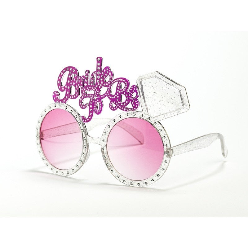 Ochelarii Decorativi, Vivimall, Tema Nunta, Model Bride to Be, din Plastic, Roz - vivimall.ro