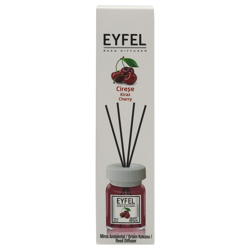 Szobaillatosító Diffúzorral, Eyfel, 120 ml Cseresznye