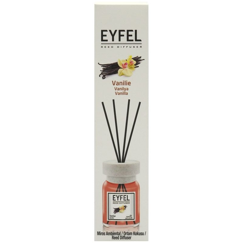Eyfel Szobaillatosító Diffúzorral, 120 ml, Vanília