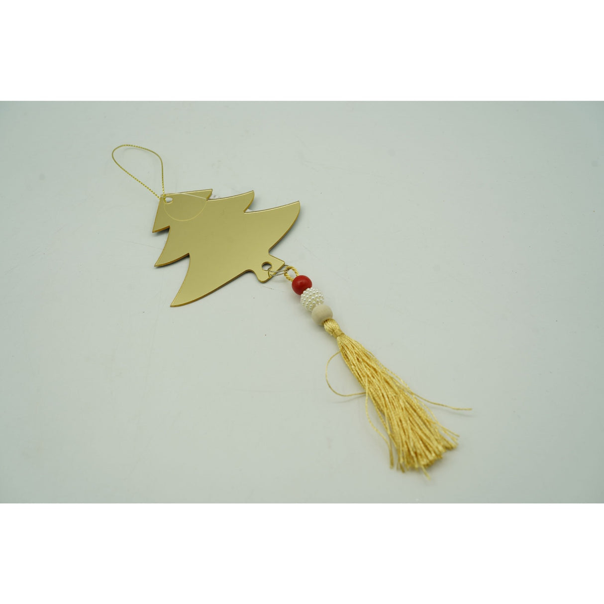 Ornament brad, Flippy, Brad, Auriu, Lucios, 8*25CM, Acril, Interior/ Exterior - vivimall.ro