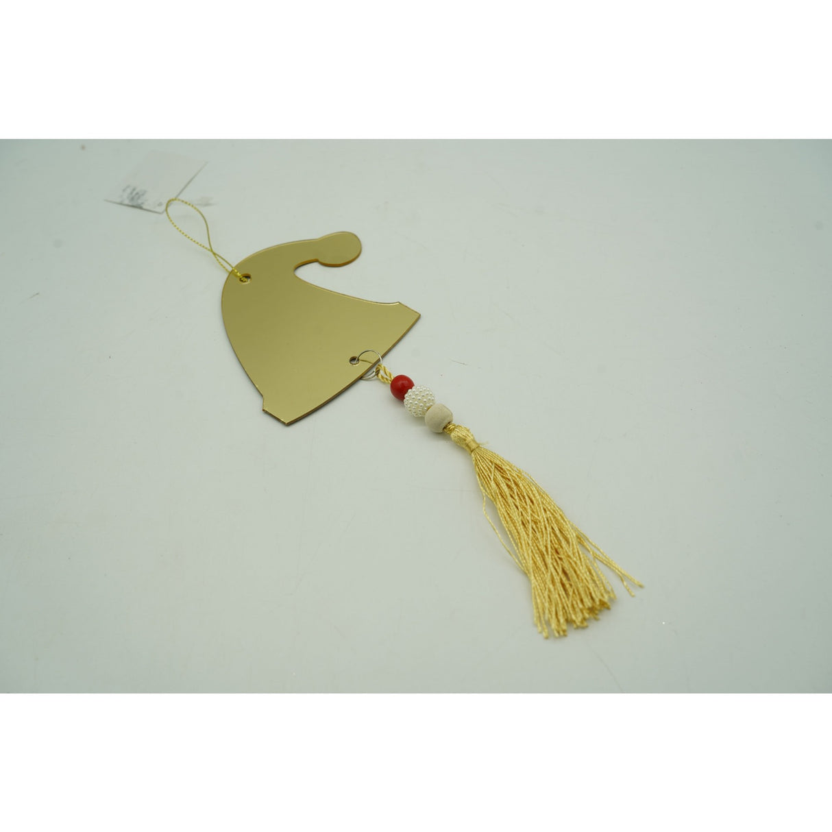 Ornament brad, Vivimall, Caciulita, Auriu, Lucios, 8*25CM, Acril, Interior/ Exterior - vivimall.ro