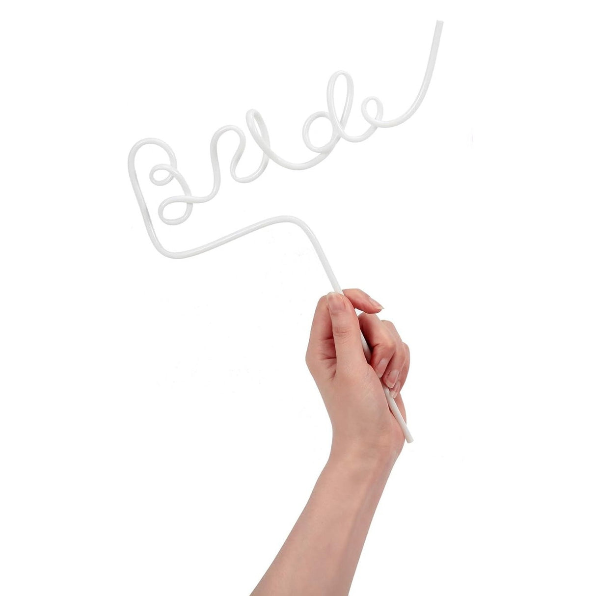 Pai de Plastic, Vivimall, Model Bride, Tematica Nunta, Diametru 0.5 cm, Alb - vivimall.ro