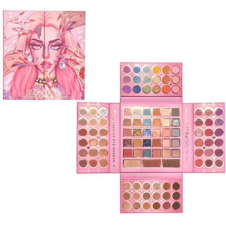 Paleta Farduri Pliabila 105 Culori | BeautyBox - vivimall.ro