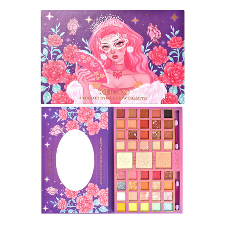 Paleta Farduri Kevin&Coco Varianta 1, 43 Culori, Farduri Mate Si Sidefate, Pudra Si Iluminator, 2 Aplicatoare Incluse, Dreptunghiulara, 400 G, 27.3 X 17.8 X 1.3 Cm, Valabilitate 3 Ani, Multicolor - vivimall.ro