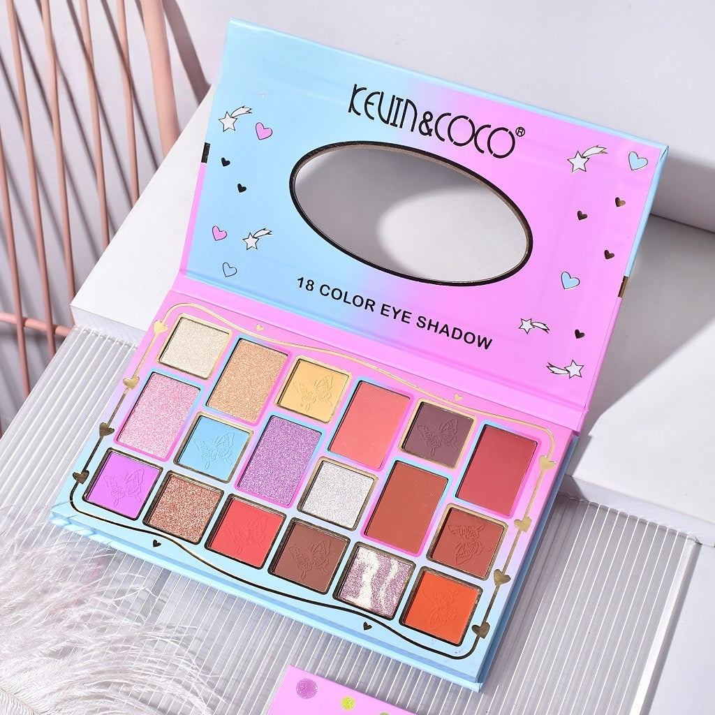 Sminkpaletták 18 színben | GlowMake