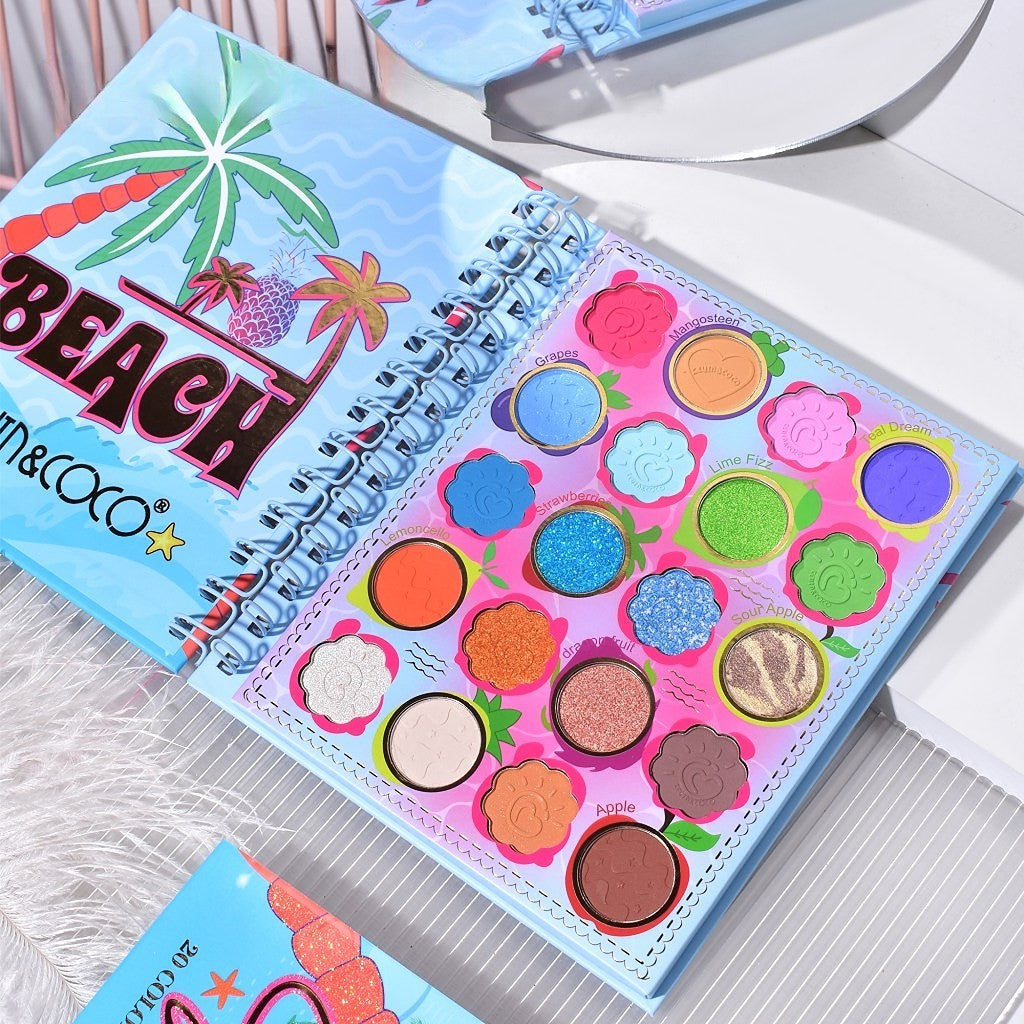 Színes gyümölcsös parti sminkpaletták | PartyFruit