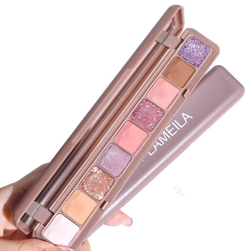 Paleta Farduri Vivimall, 9 Culori, Farduri Mate si Sidefate, Rezistenta la Apa, Oglinda, 10 g, 9 x 3 x 2 cm, Valabilitate 3 Ani, Multicolor - vivimall.ro