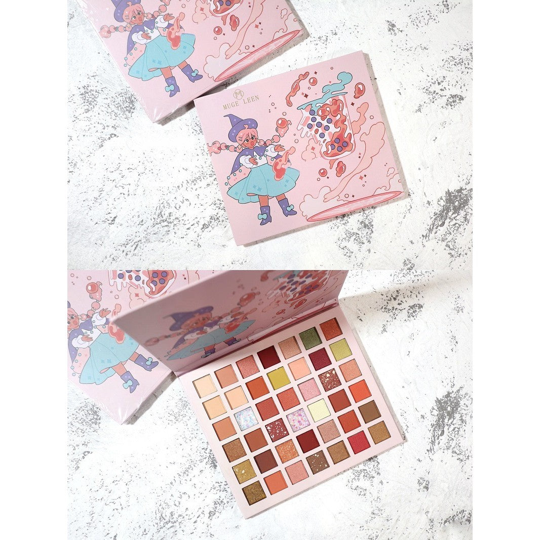 Trusa De Machiaj, Paleta De Farduri Cu 42 De Culori Pigmentate - vivimall.ro