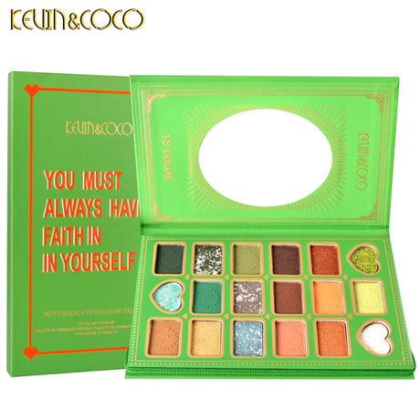 Paleta De Farduri Kevin&Coco Cu 18 Culori Pigmentate - vivimall.ro