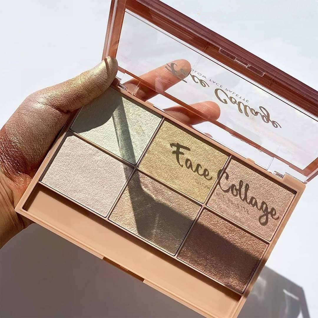 Paleta Iluminatoare, 6 Nuante, Culori Calde, Dreptunghiulara, 24 G, Valabilitate 24 Luni, Maro/Galben - vivimall.ro