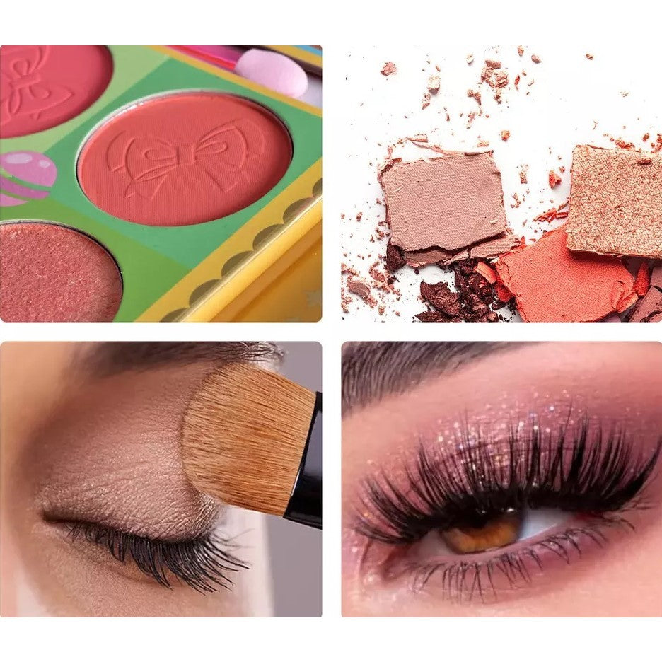 Sminkkészlet, Kevin&Coco szemhéjfesték paletta 52 pigmentált színnel