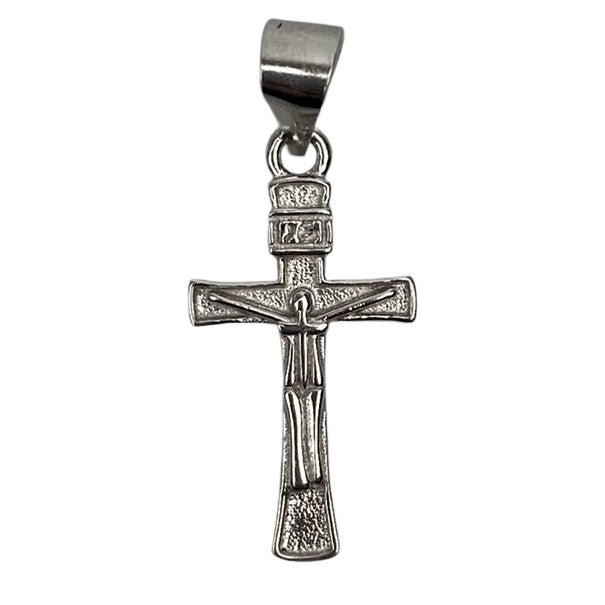 Pandantiv Argint 925 Cruce Rodiata - vivimall.ro