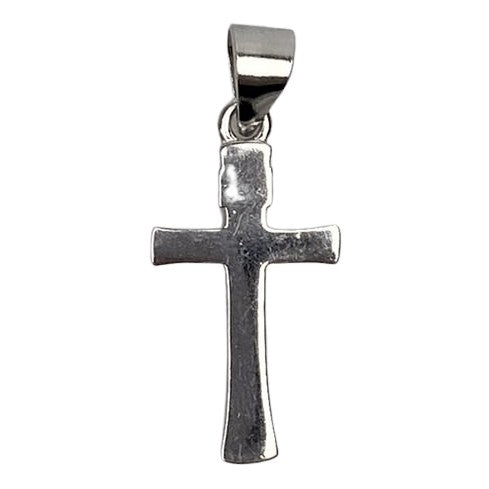 Pandantiv Argint 925 Cruce Rodiata - vivimall.ro