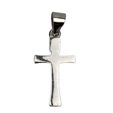 Pandantiv Argint 925 Cruce Rodiata - vivimall.ro