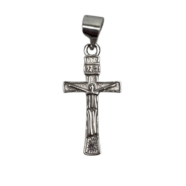 Pandantiv Argint 925 Cruce Rodiata - vivimall.ro
