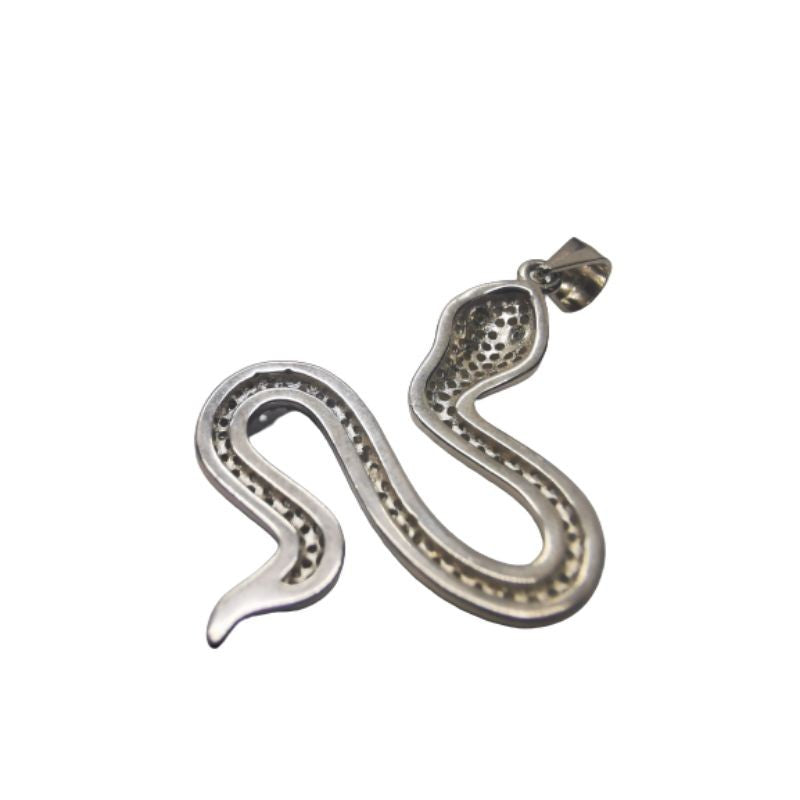 Pandantiv Argint 925 Sarpe cu Pietre - vivimall.ro