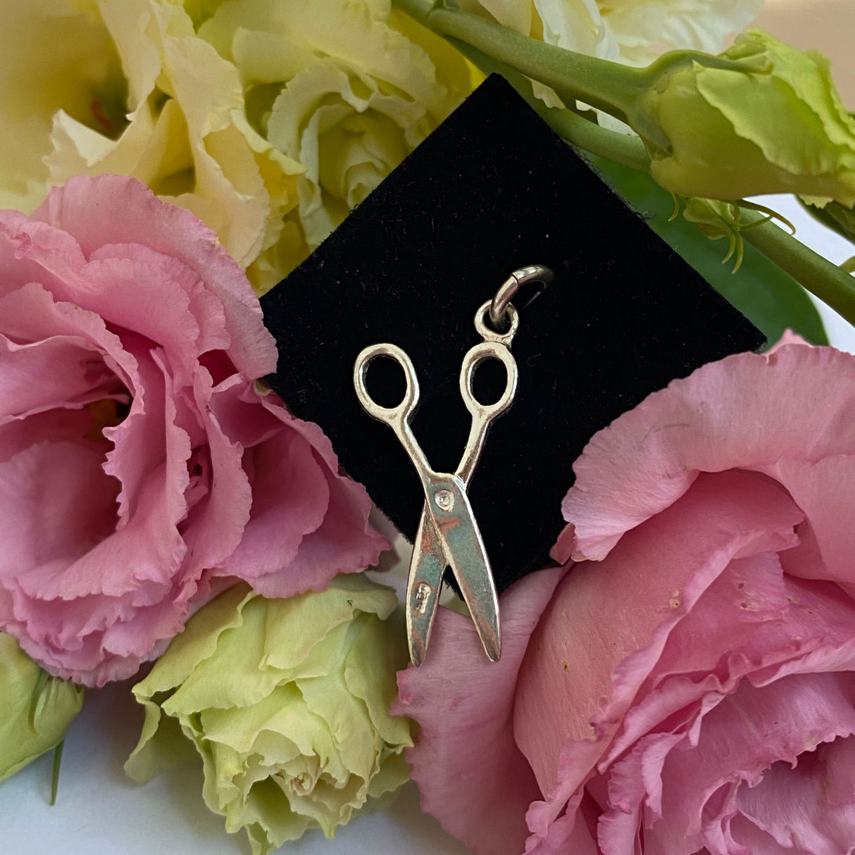 Pandantiv, Jolie Silver, Argint 925, Model Foarfeca, 2.2 g, 27x15 mm - vivimall.ro