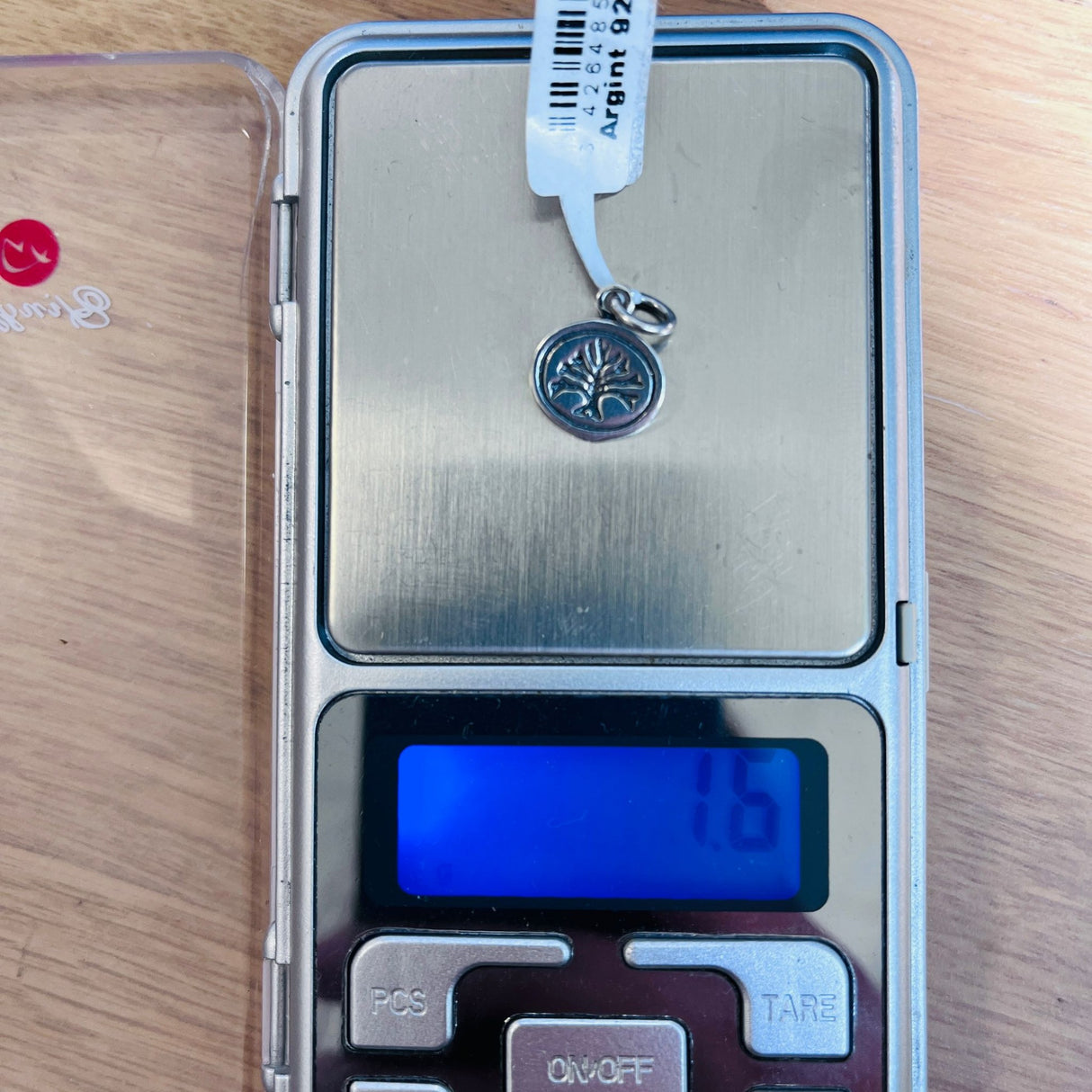 Pandantiv din Argint 925 Jolie Silver, Model Banut cu Pomul Vietii, 18 x 12 mm, 1.6 g - vivimall.ro