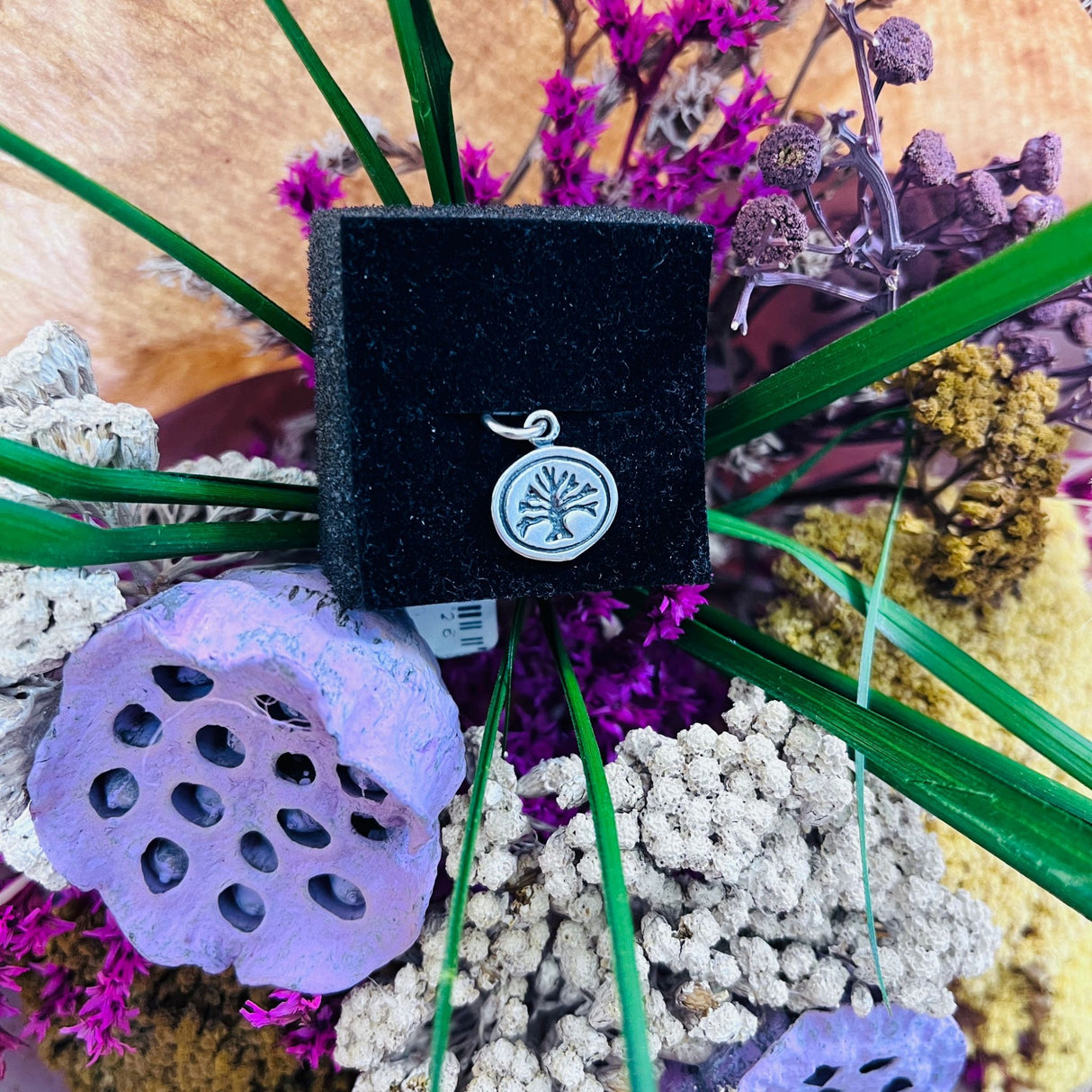 Pandantiv din Argint 925 Jolie Silver, Model Banut cu Pomul Vietii, 18 x 12 mm, 1.6 g - vivimall.ro