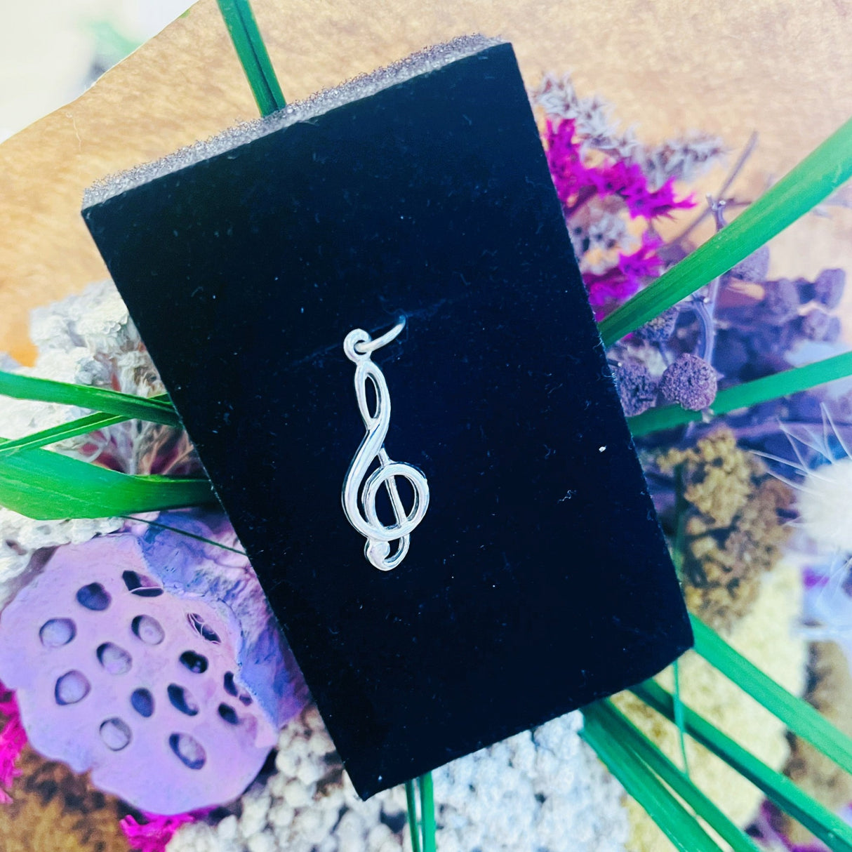 Pandantiv din Argint 925 Jolie Silver, Model Cheia Sol, 30 x 10 mm, 1.5 g - vivimall.ro