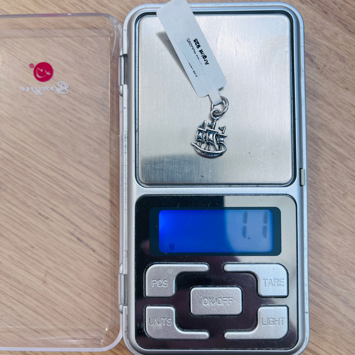 Pandantiv din Argint 925 Jolie Silver, Model Corabie, 18 x 10 mm, 1.1 g - vivimall.ro