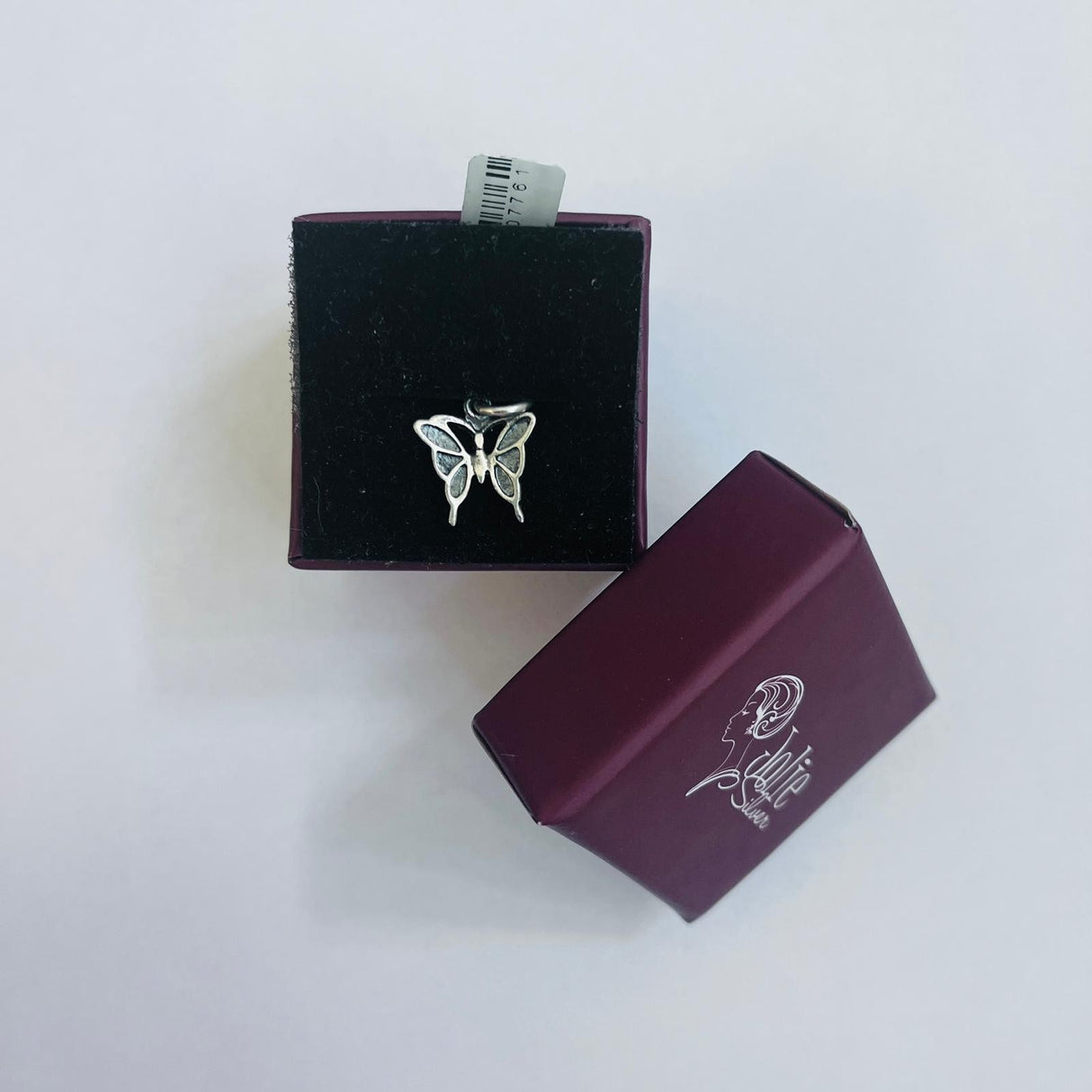 Pandantiv din Argint 925 Jolie Silver, Model Fluture, 17 x 17 mm, 0.9 g - vivimall.ro