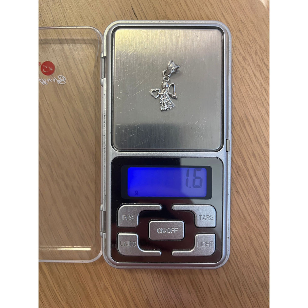 Pandantiv din Argint 925 Jolie Silver, Model Inger Rodiat, 22 x 12 mm, 1.6 g - vivimall.ro