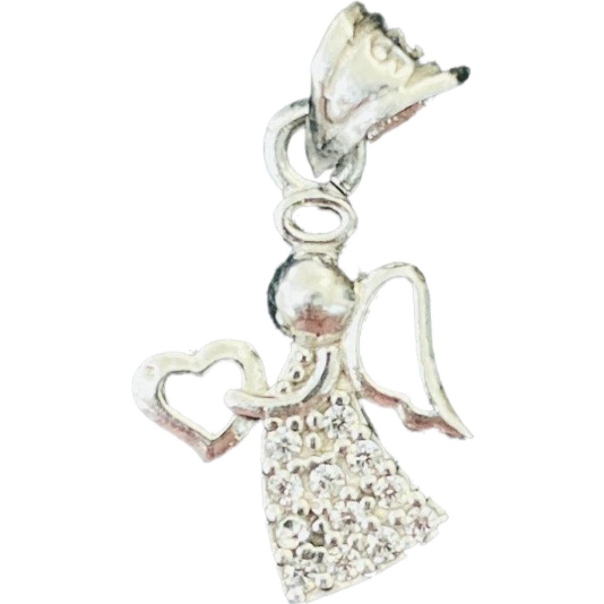 Pandantiv din Argint 925 Jolie Silver, Model Inger Rodiat, 22 x 12 mm, 1.6 g - vivimall.ro