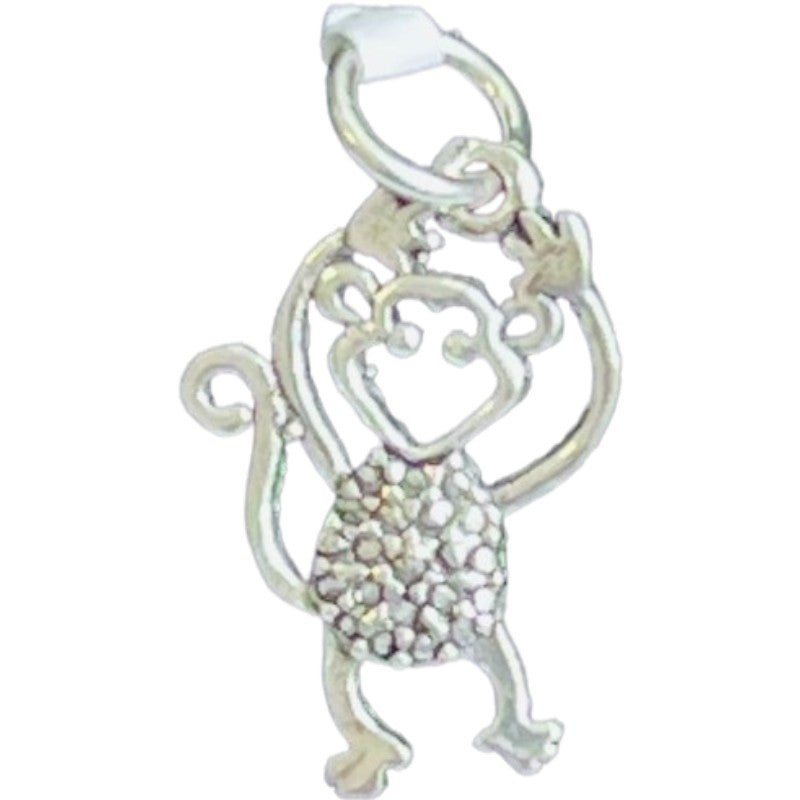 Pandantiv din Argint 925 Jolie Silver, Model Maimuta, 25 x 14 mm, 1.4 g - vivimall.ro