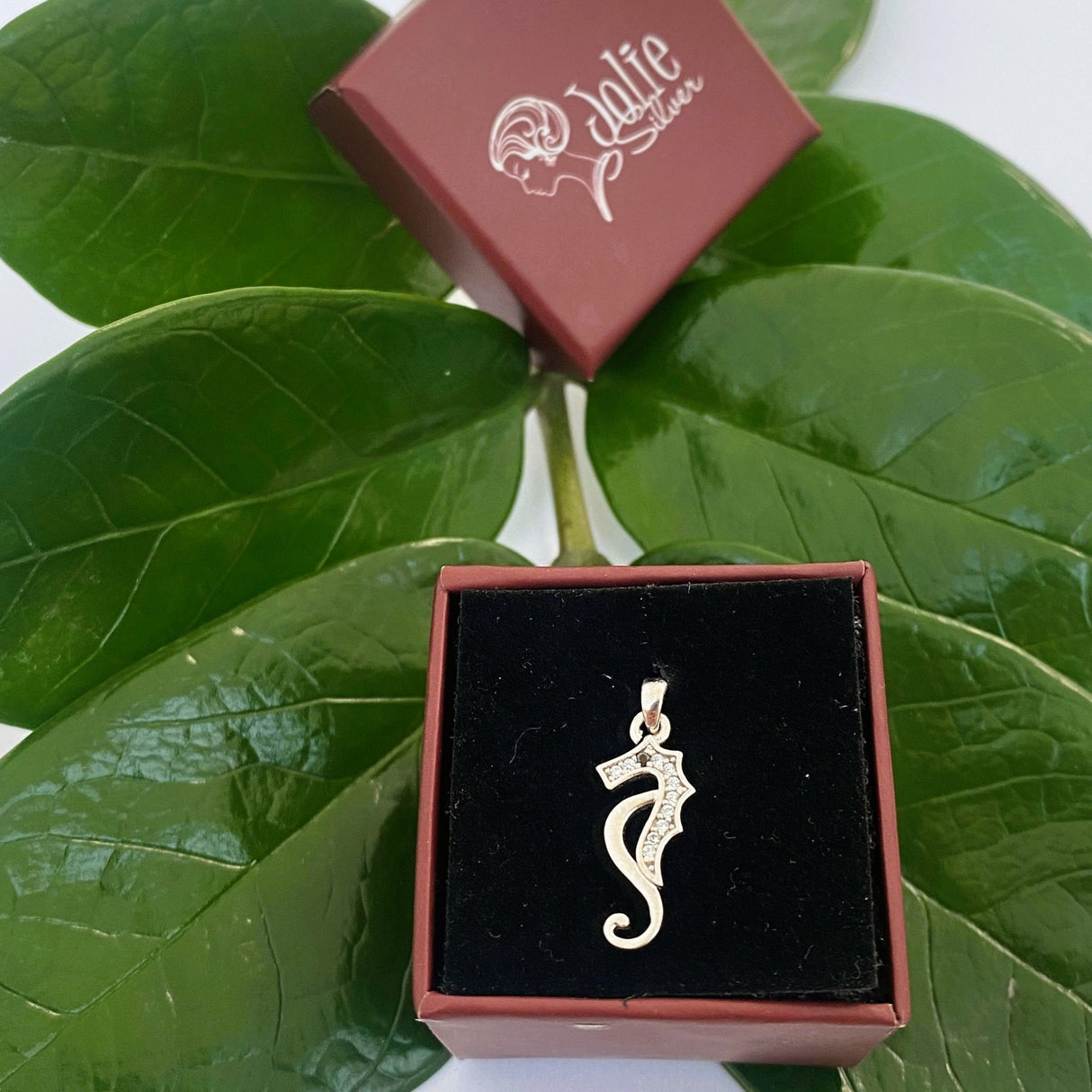 Pandantiv din Argint 925, Model Calut de Mare, Jolie Silver, 0.8 g, 20x9 mm - vivimall.ro