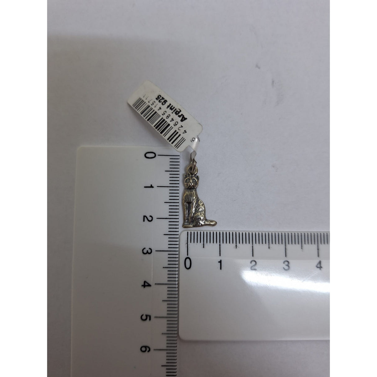 Pandantiv, Jolie Silver, Argint 925, Model Pisica, 0.94 G, 2.2 x 1 Cm - vivimall.ro