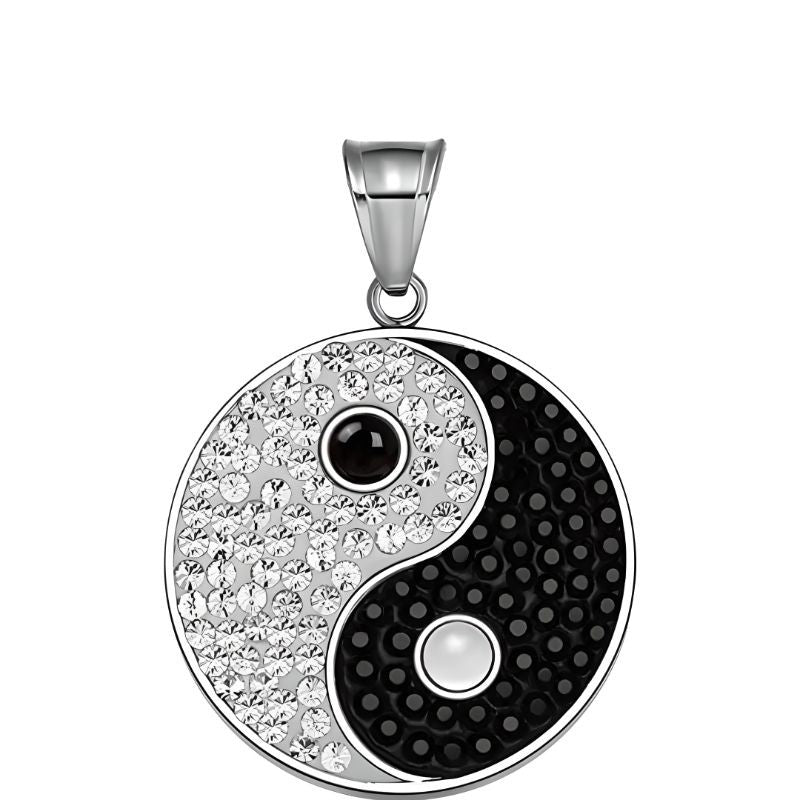 Pandantiv din Argint 925 Jolie Silver, Model Ying si Yang, 11 x 11 mm, 1.2 g - vivimall.ro