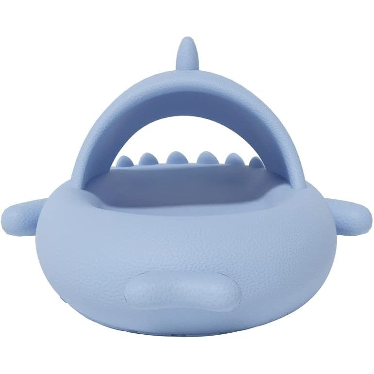 Papuci Tip Rechin, Flippy, Unisex, din Spuma EVA, Talpa Groasa Antiderapanta, Rezistenti la Uzura, Marime 36-37, Albastru Deschis - vivimall.ro