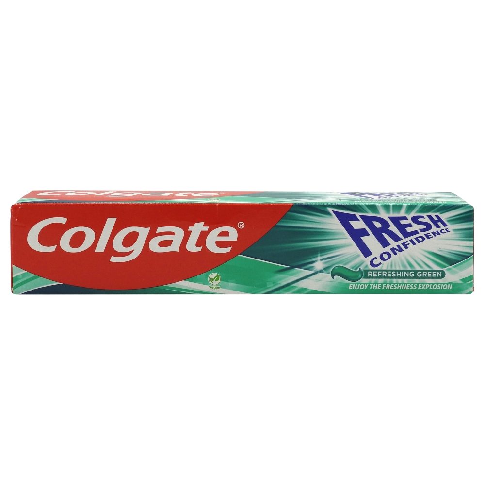 Fogkrém, Colgate, 75 ml, Friss magabiztosság, Frissítő zöld