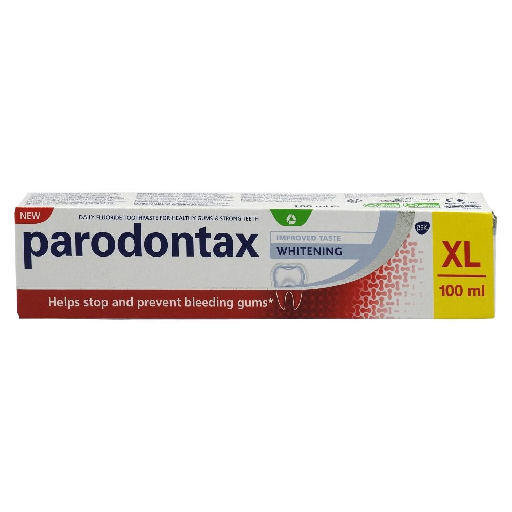 Parodontax fogkrém, 100 ml, fehérítő