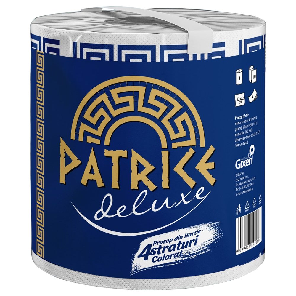 Patrice Deluxe konyhai papírtörlő 4 RÉTEGŰ