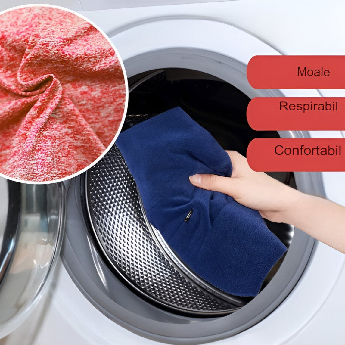 Perna Ortopedica Spuma Memorie | OrtoDream - vivimall.ro